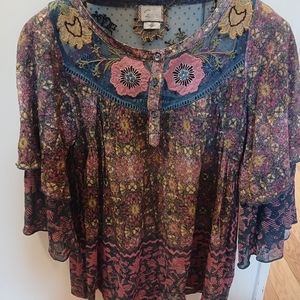 Anthropologie blouse